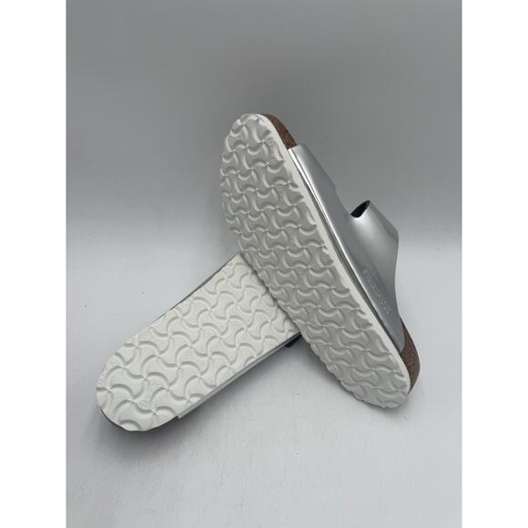 Birkenstock ARIZONA BS Women's NEW Sandal Silver EU Size 40 Regular - Picture 9 of 11